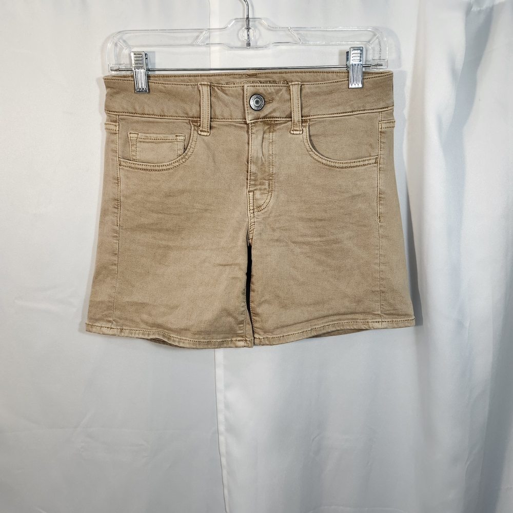 American Eagle Outfitters Tan Jean Shorts